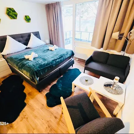 アパート Harmonia Inklusive Hallenbad, Aussenpool, Sauna & Fitnessstudio, Familienfreundlich Ausgestattet, Grosses 2-zimmer-apartment *